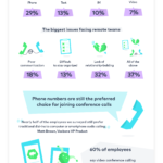 29% prefer to communicate with remote workers by phone